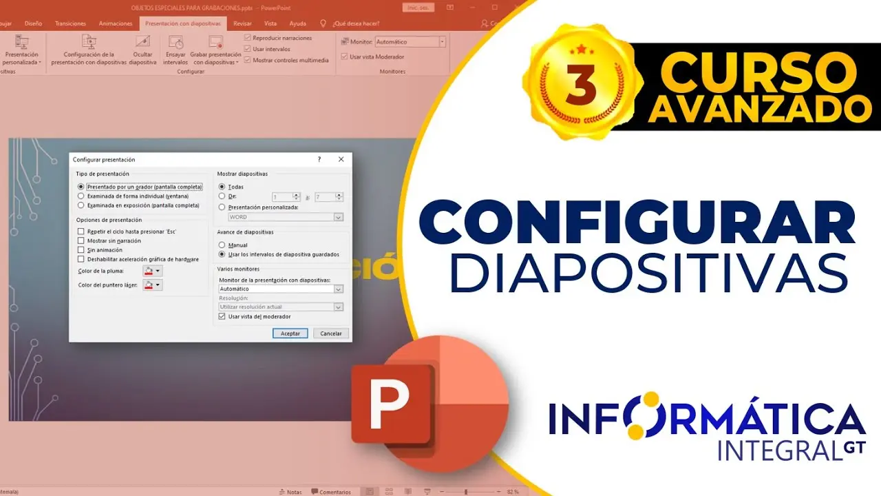 configurar powerpoint para televisor - Cómo ajustar la pantalla de PowerPoint
