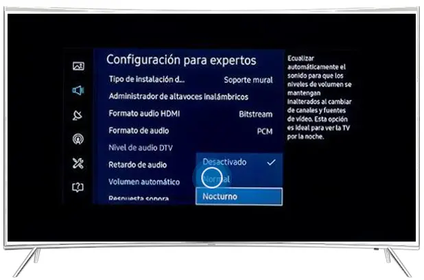 como configurar el sonido de un televisor - Cómo configurar el sonido de mi Smart TV