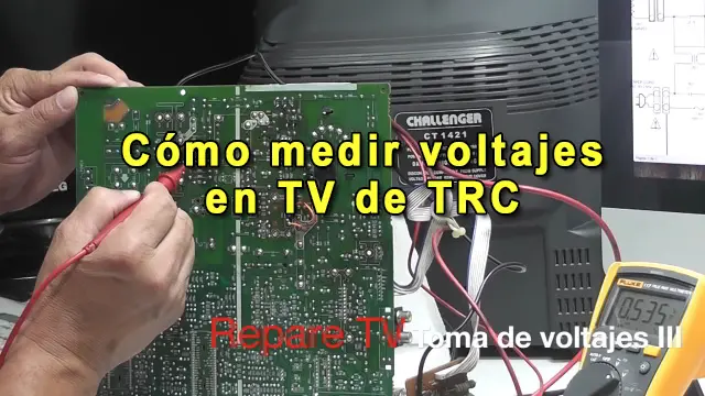 Cómo medir tensiones en un televisor CRT - Cómo medir tensión como medir tensiones en un televisor crt - Cómo medir tensión