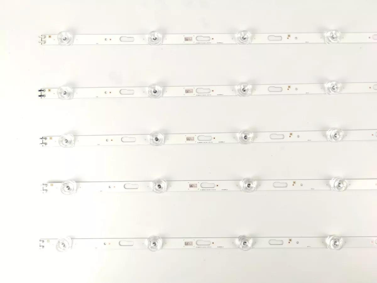 kit completo tira led x 4 para tv led samsung un32eh5000g - Cómo quitar el logo de LED TV Samsung