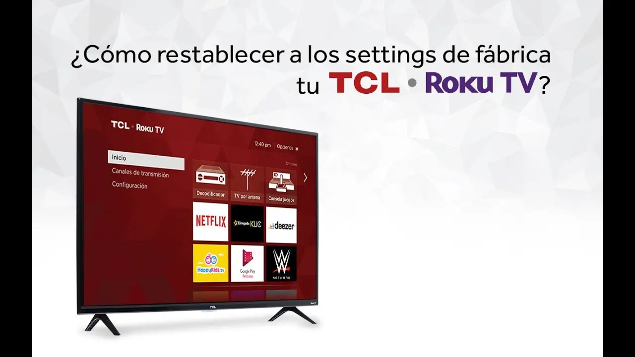como reiniciar un televisor tcl - Cómo reiniciar un TCL con botones