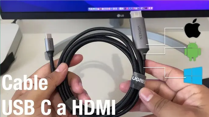 Cómo conectar correctamente tu televisor y el cable tipo C - Cómo se conecta el cable tipo C como conectar el televisor y el cable c - Cómo se conecta el cable tipo C