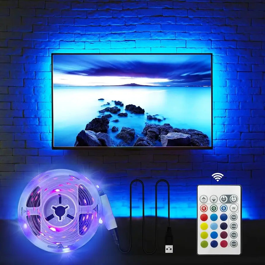 Cómo armar un kit de luces LED para televisor - Cómo se conectan los cables de las luces LED como se arma un kit de luces led para televisor - Cómo se conectan los cables de las luces LED
