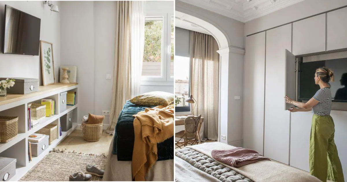 Cómo acomodar mi cama, placard y mueble de televisor - Cómo se debe acomodar una cama en un cuarto como acomodar mi cama placard y mueble de televisor - Cómo se debe acomodar una cama en un cuarto
