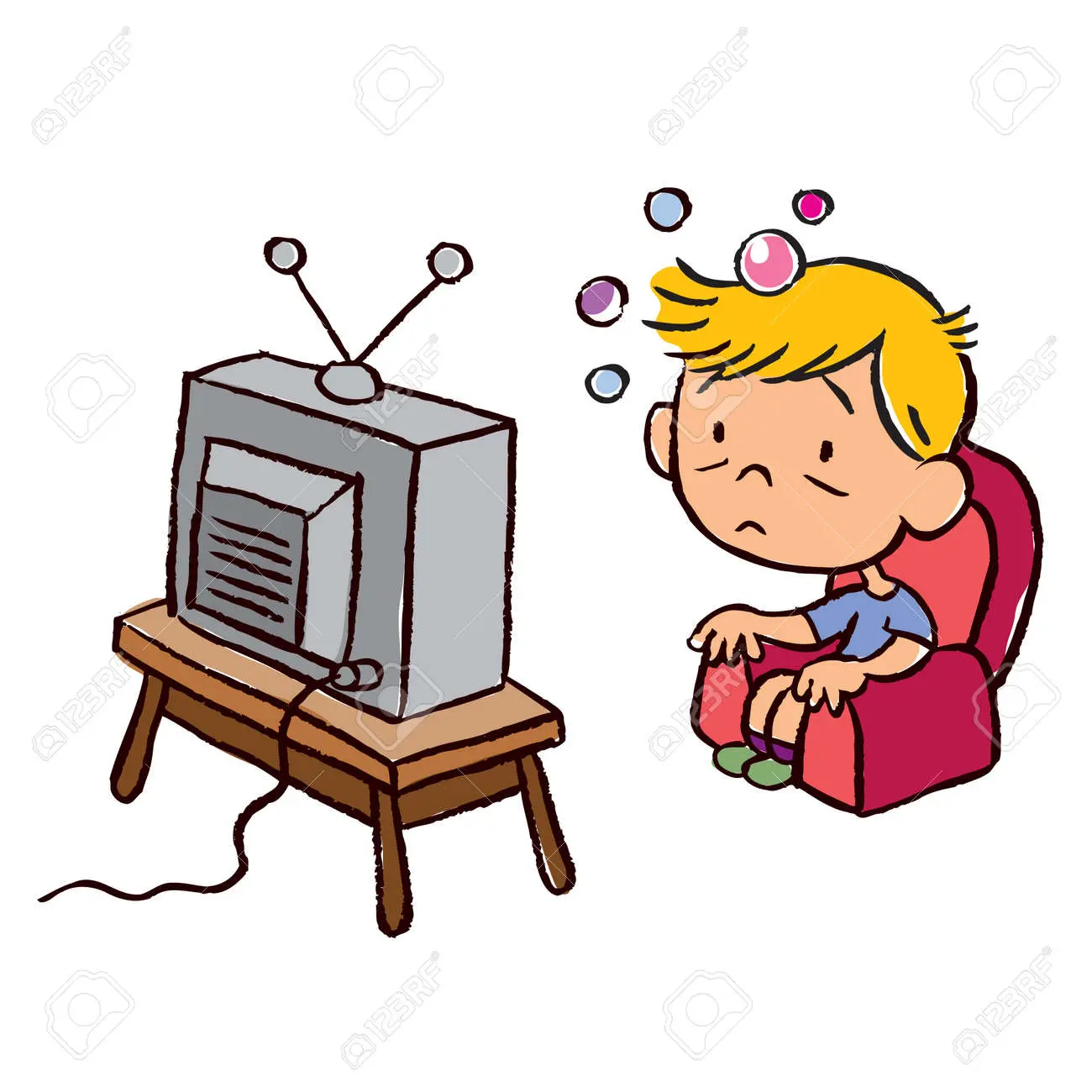 Adicción a la televisión en niños: causas y tratamiento - Cómo se puede tratar a un niño que le encanta ver la tele adiccion de la televison en los niños - Cómo se puede tratar a un niño que le encanta ver la tele