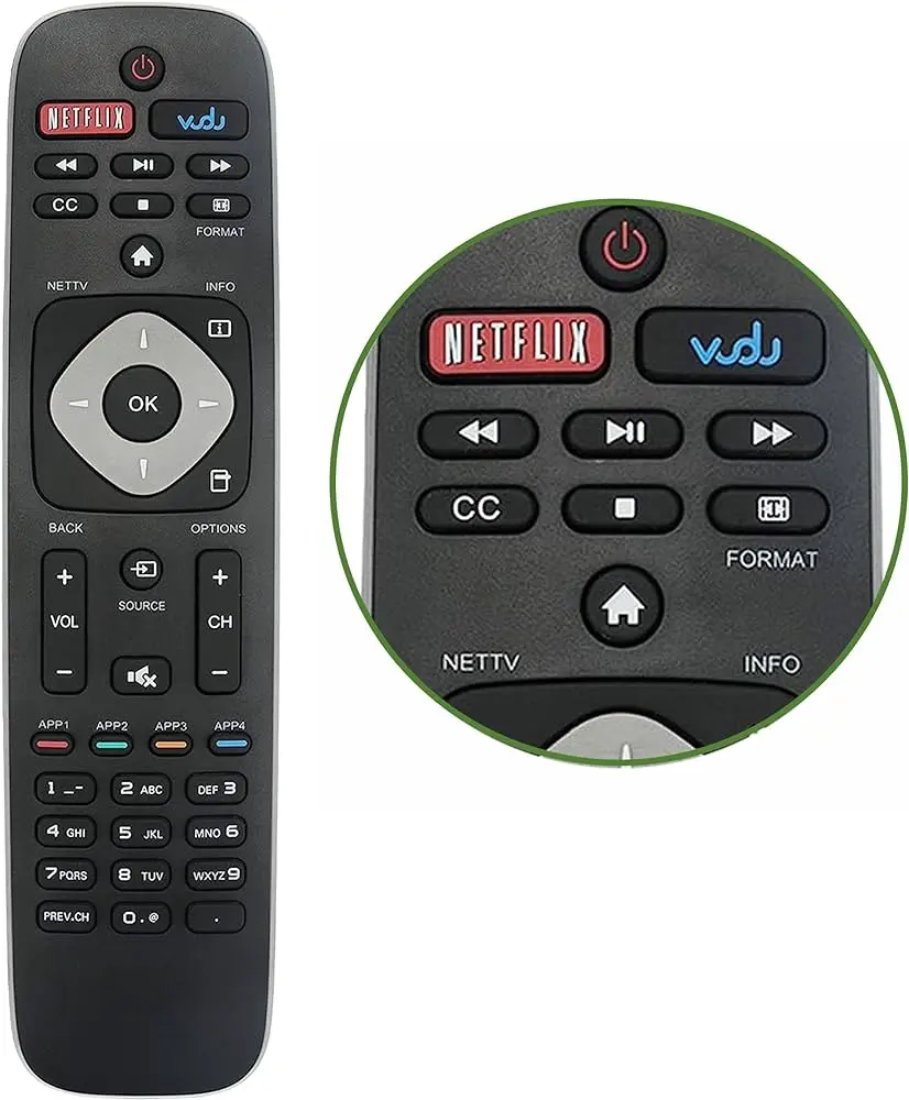 Mando a distancia para televisores Philips para su uso y configuración - Cómo sincronizar mando con TV Philips mando a distancia televisor philips - Cómo sincronizar mando con TV Philips