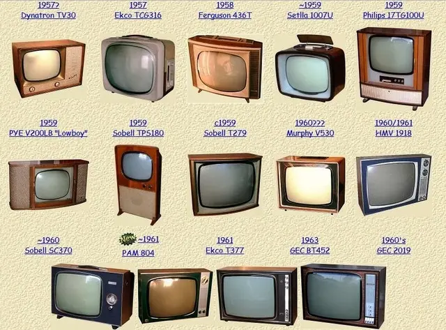 segundo televisor de la historia - Cuál fue el tercer televisor