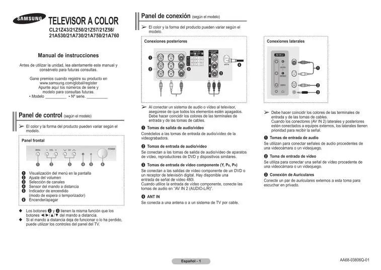 Manual del Usuario Televisor Samsung: Tutorial Completa para Registrarse y Utilizar sus Funciones - Dónde encuentro el código del TV Samsung manual del usuario televisor samsung - Dónde encuentro el código del TV Samsung