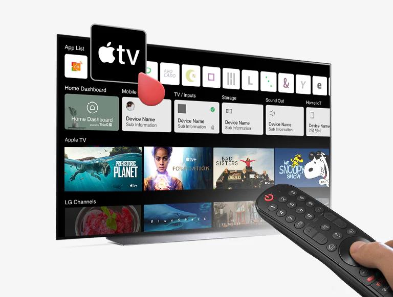 Cómo ver Apple TV en un televisor LG - El Apple TV es compatible con cualquier televisor apple tv con televisor lg - El Apple TV es compatible con cualquier televisor