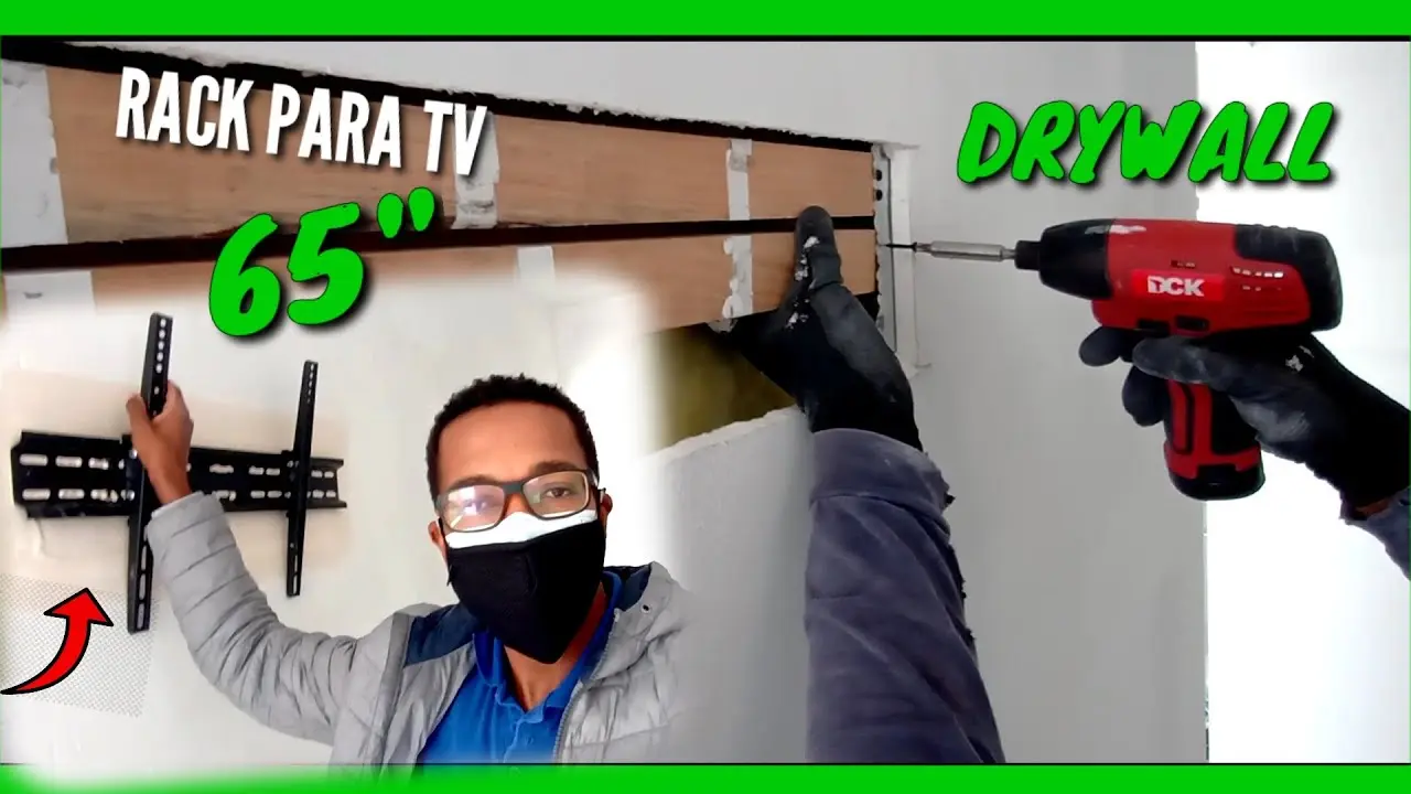 Cómo instalar un televisor en una pared de yeso - Qué es soporte de pared para TV como instalar un televisor en una pared de yeso - Qué es soporte de pared para TV